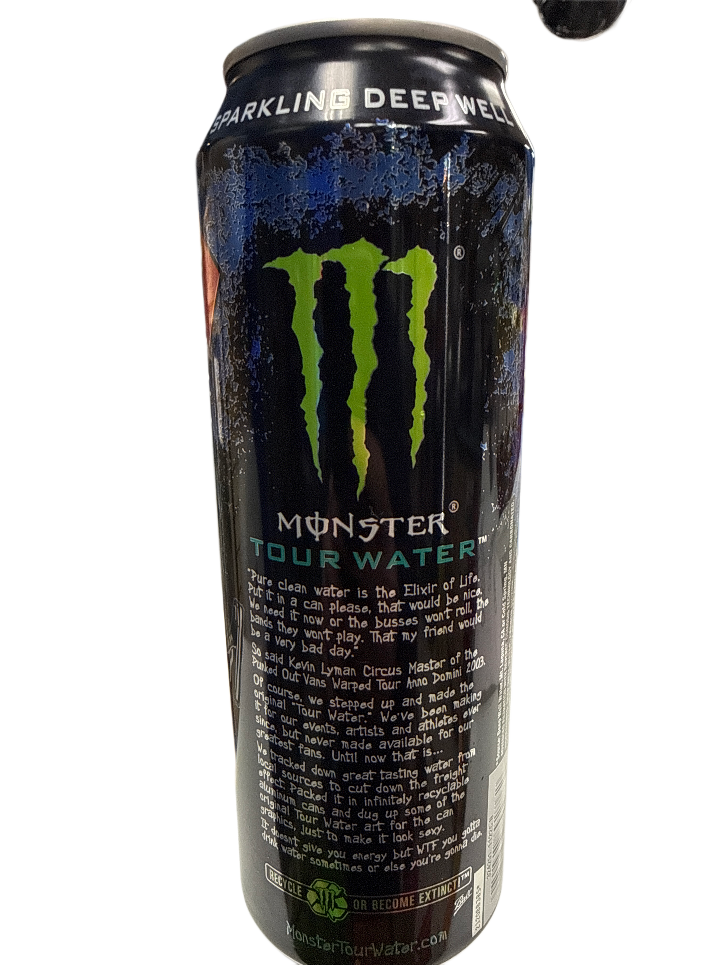 Monster Sparkling Deep Well Water 568ML - U.S Edition
