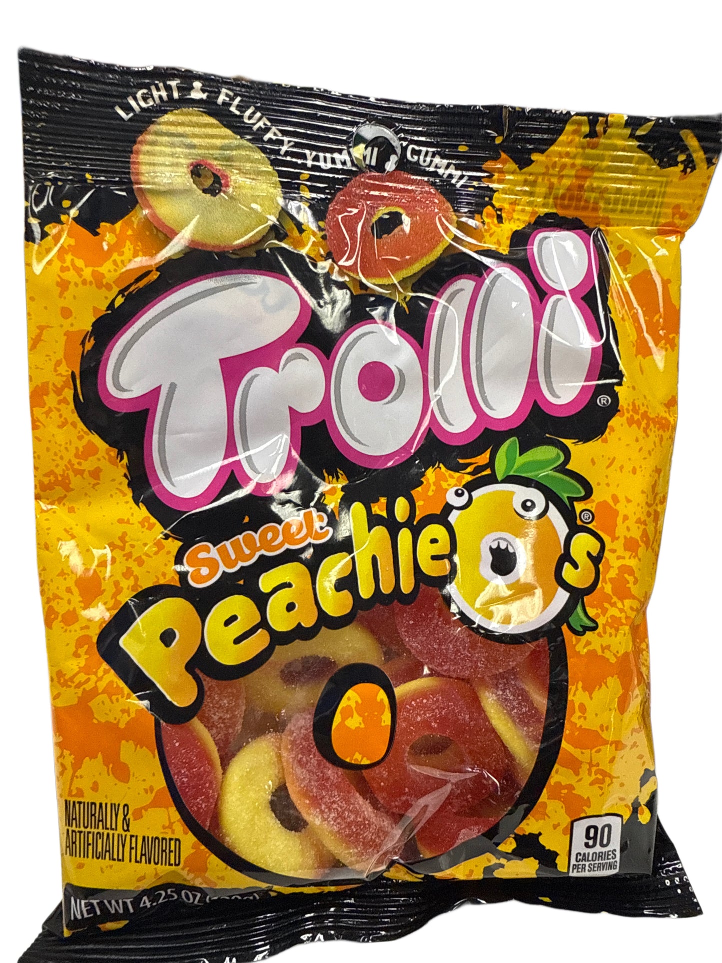 Trolli Sweet Peachy O'S 120G - U.S Edition