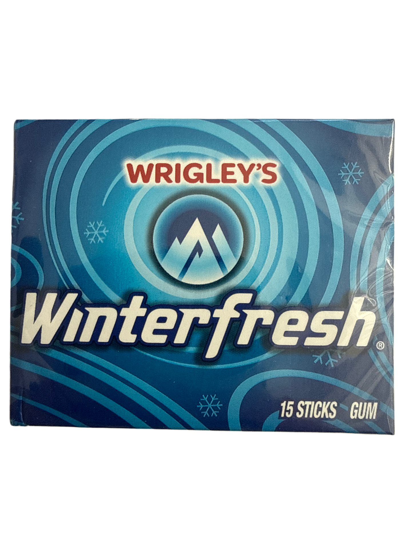 Chewing-gum Fraîcheur Hivernale de Wrigley 15 Bâtons - Édition américaine