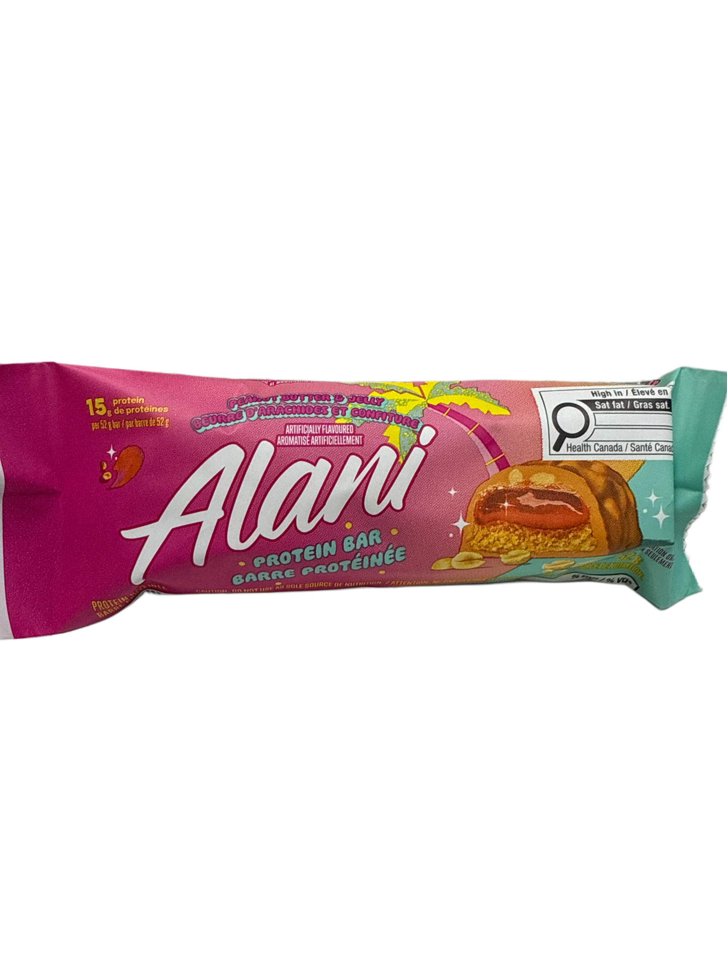 Barre Protéinée Beurre de Cacahuète et Confiture Alani 50G - Édition Canadienne