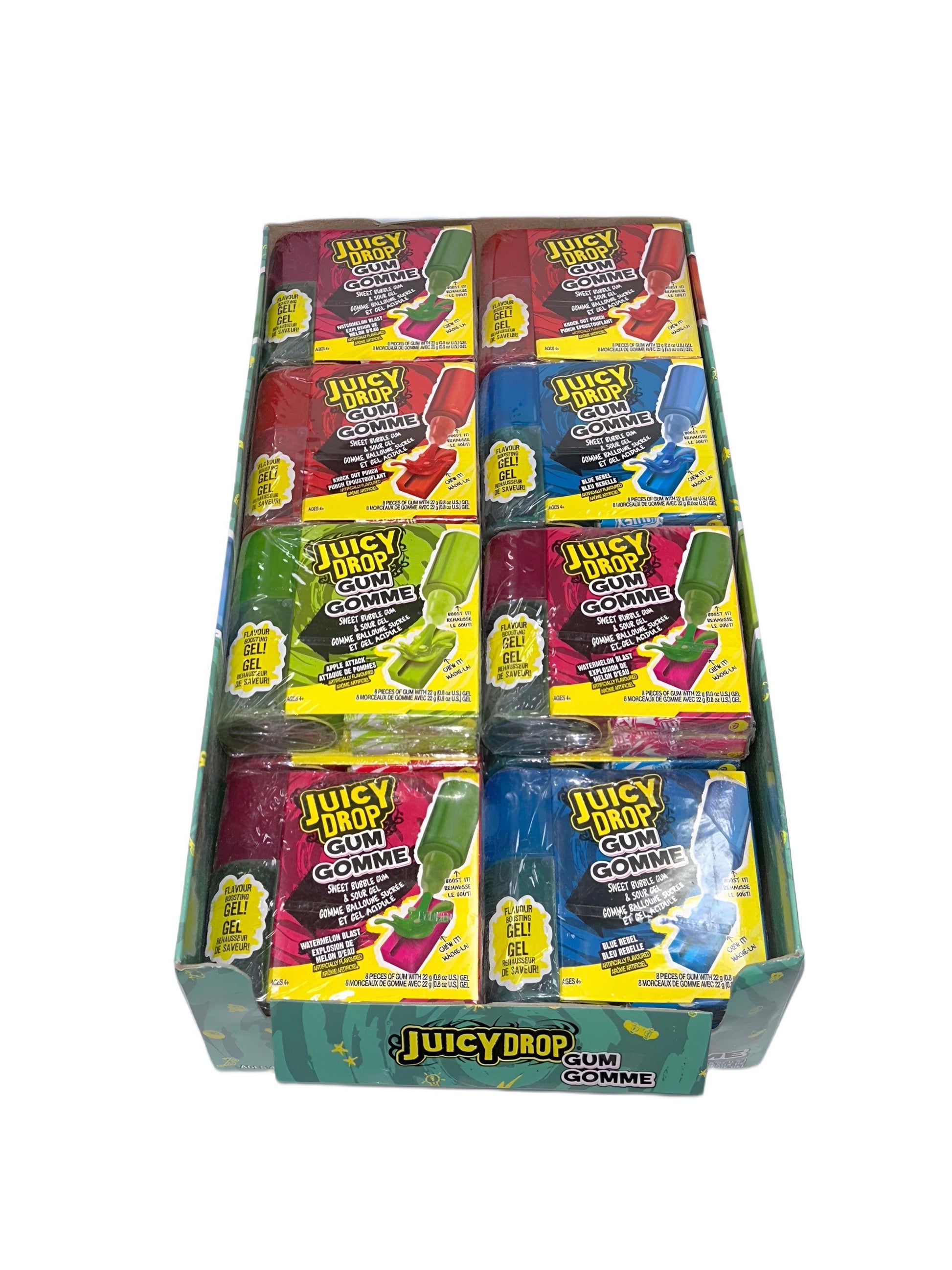 Juicy Drop Gum Sweet Bubble Gum - Extreme Snacks