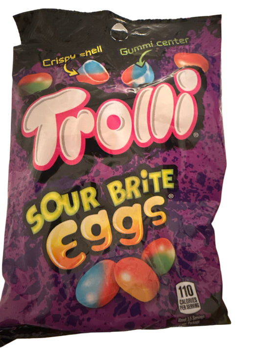 Trolli Sour Brite Candy Eggs 113G - U.S Edition