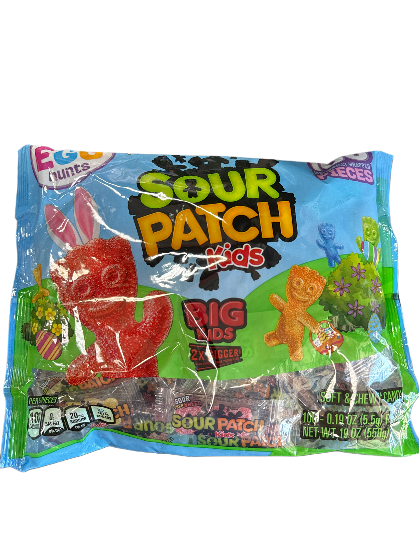 Sour Patch Kids Easter Egg Hunt Big Bag 550G - U.S Edition