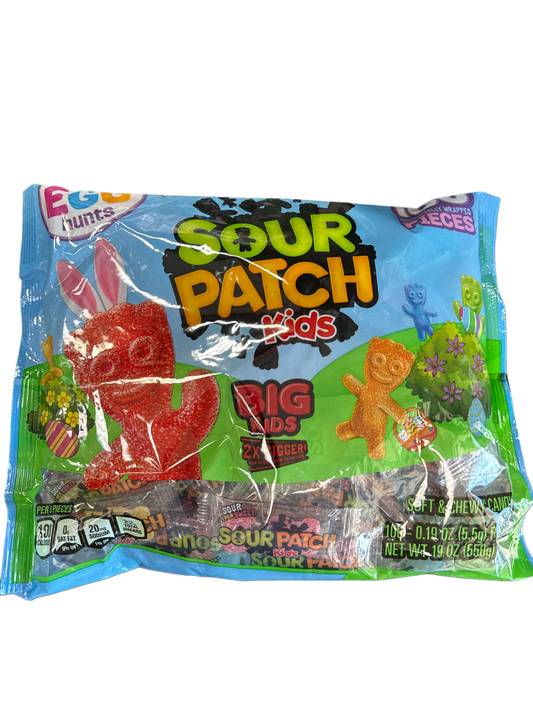 Sour Patch Kids Easter Egg Hunt Big Bag 550G - U.S Edition
