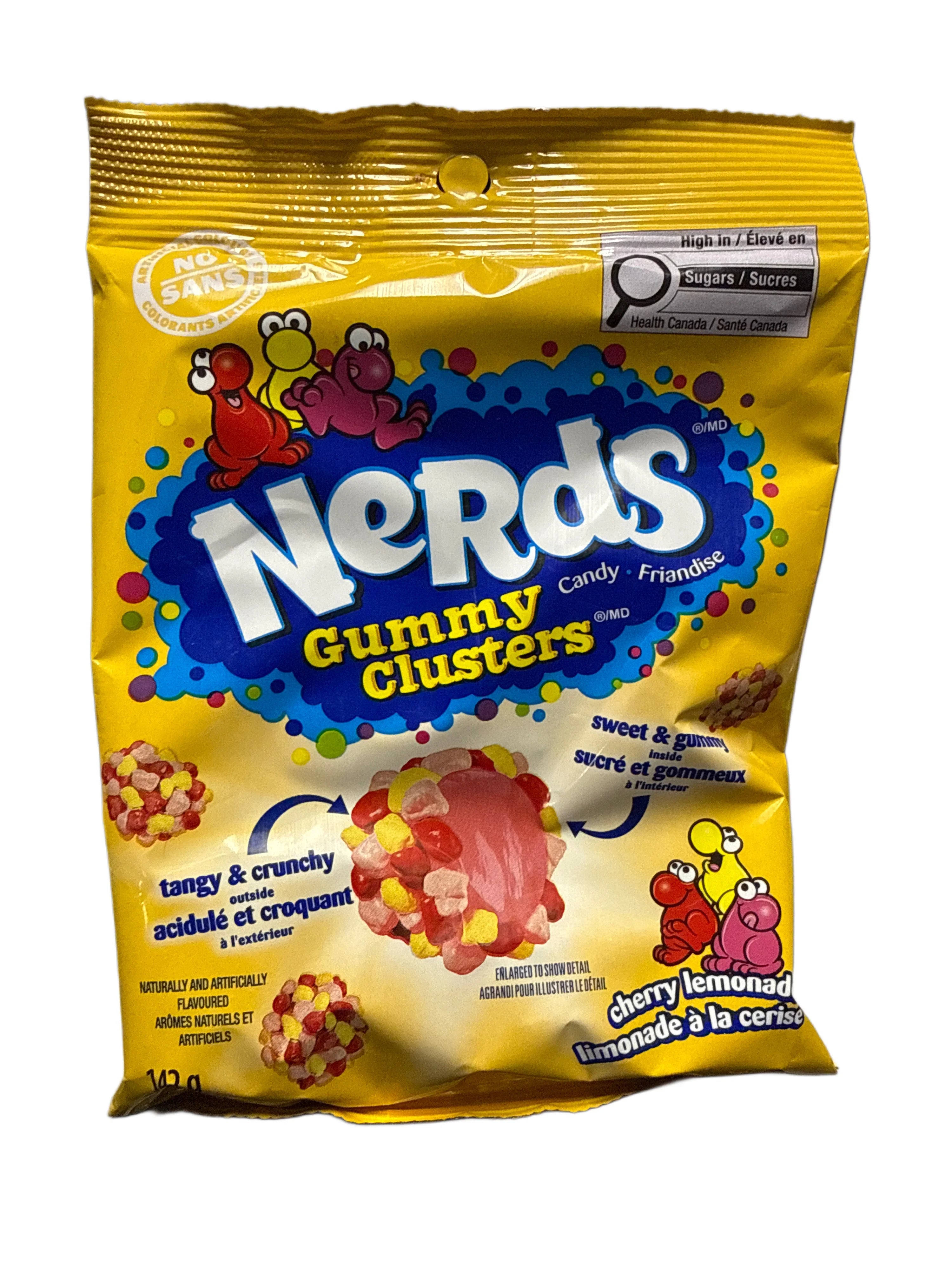 Nerds Cherry Lemonade Gummy Clusters 142G | Canadian Edition