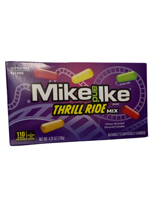 Mike And Ike Thrill Ride Mix 120G - U.S Edition