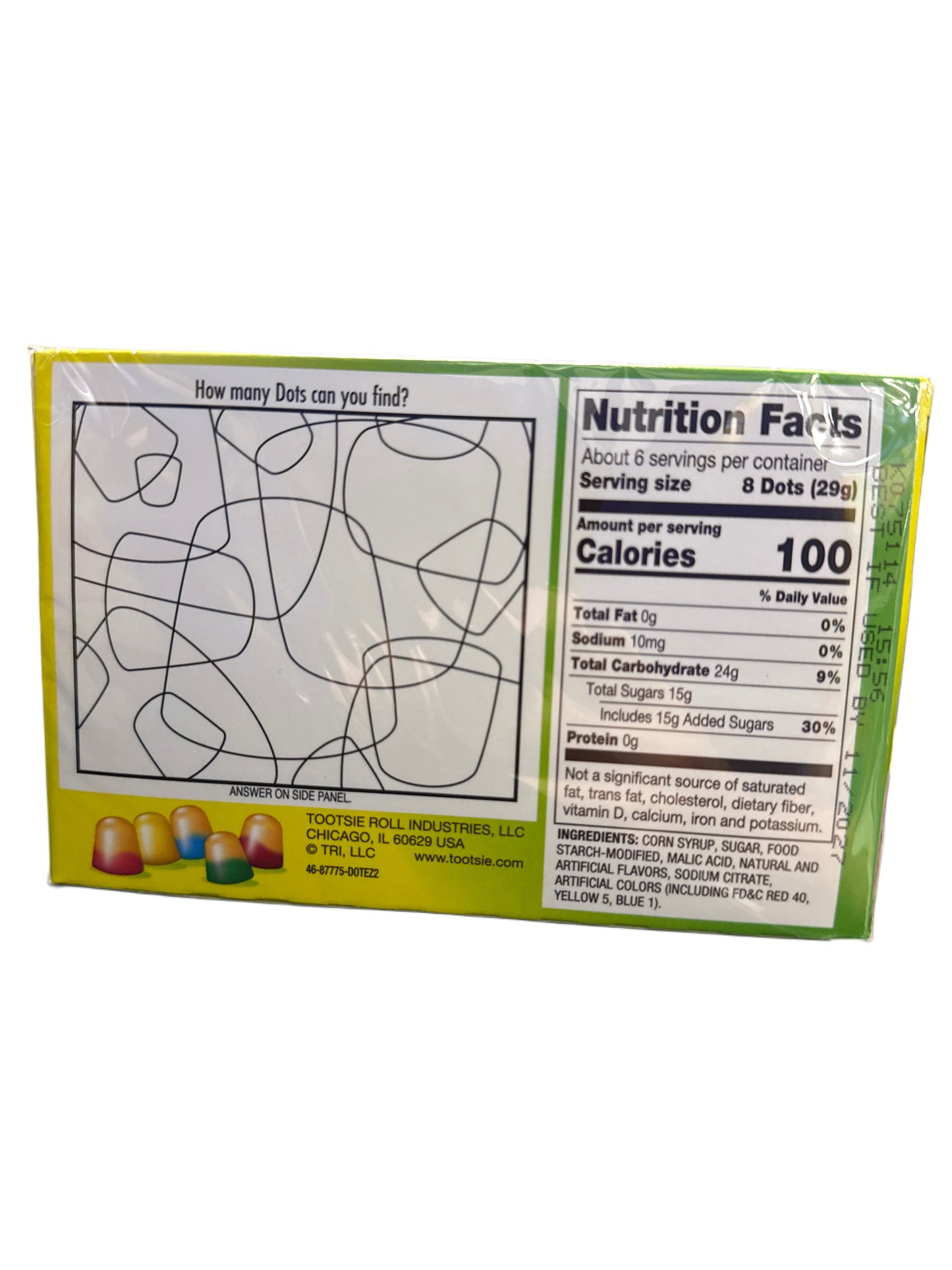 Tootsie Dots Lemonade Candy 170G - U.S Edition
