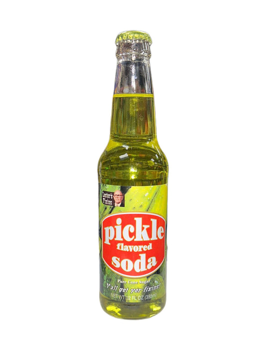 Lester's Fixins Pickle Flavored Soda - 355ml - Extreme Snacks