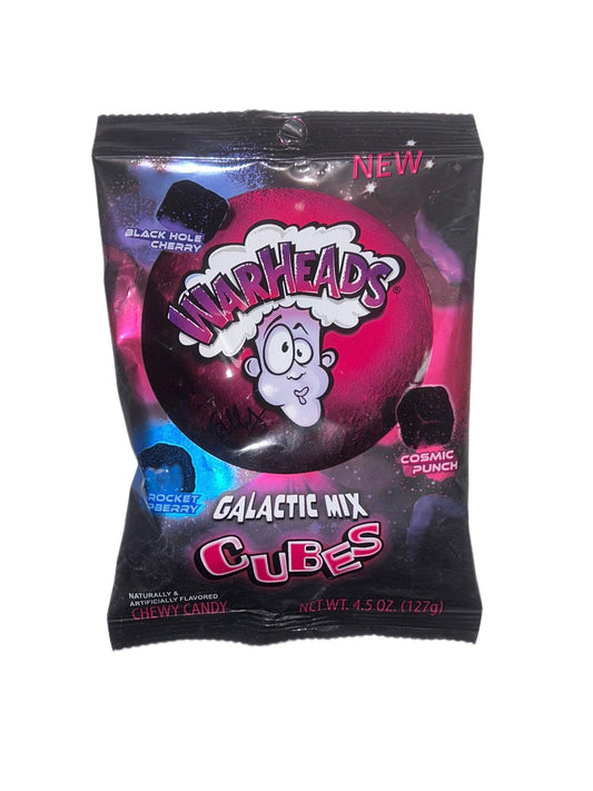 Warheads Galactic Mix Cubes Bag - Extreme Snacks