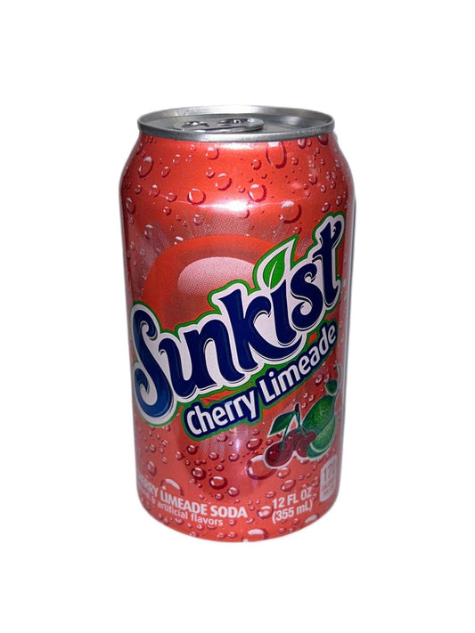 Sunkist Cherry Limeade Can 355ML - Extreme Snacks