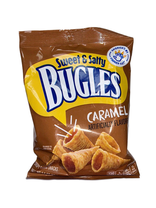 Bugles Caramel - 3.5OZ - Extreme Snacks