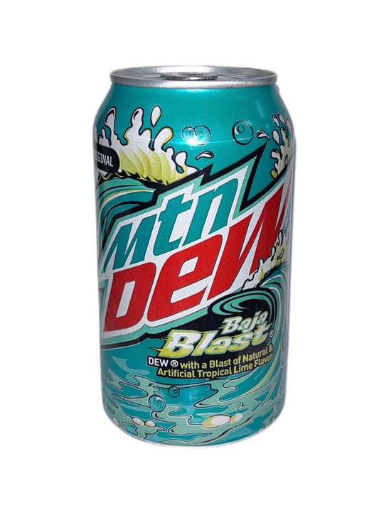 Mountain Dew Baja Blast Can 355ML - Extreme Snacks