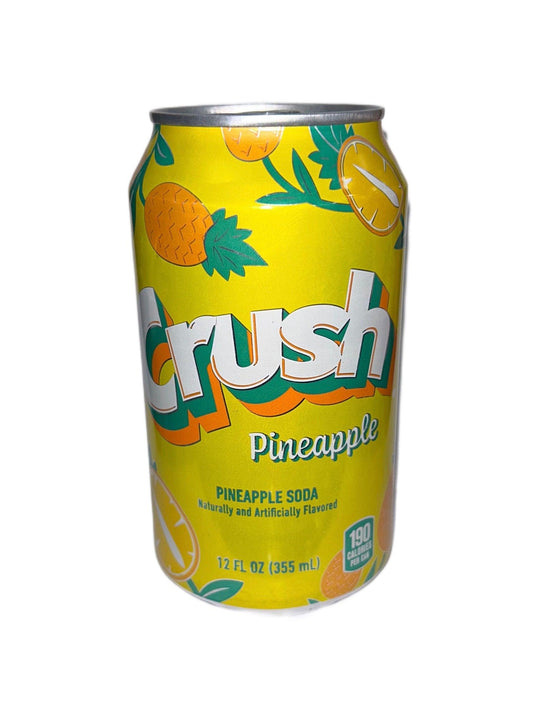 Crush Pineapple Can 355ML - Extreme Snacks