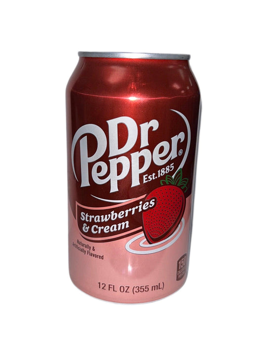 Dr. Pepper Strawberries & Cream Can - Extreme Snacks