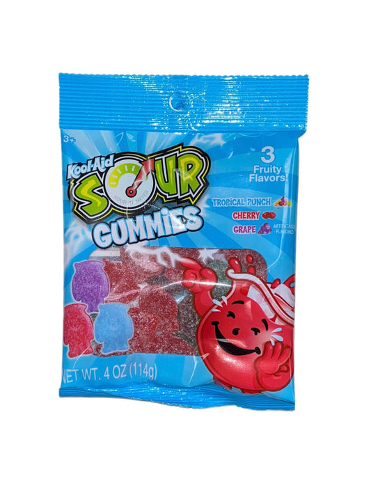 Kool-Aid Sour Gummy Bags - 4oz - Extreme Snacks