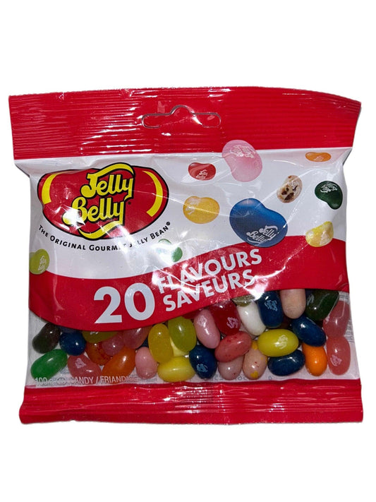 Jelly Belly 20 Flavours Candy Bag 100G - Extreme Snacks
