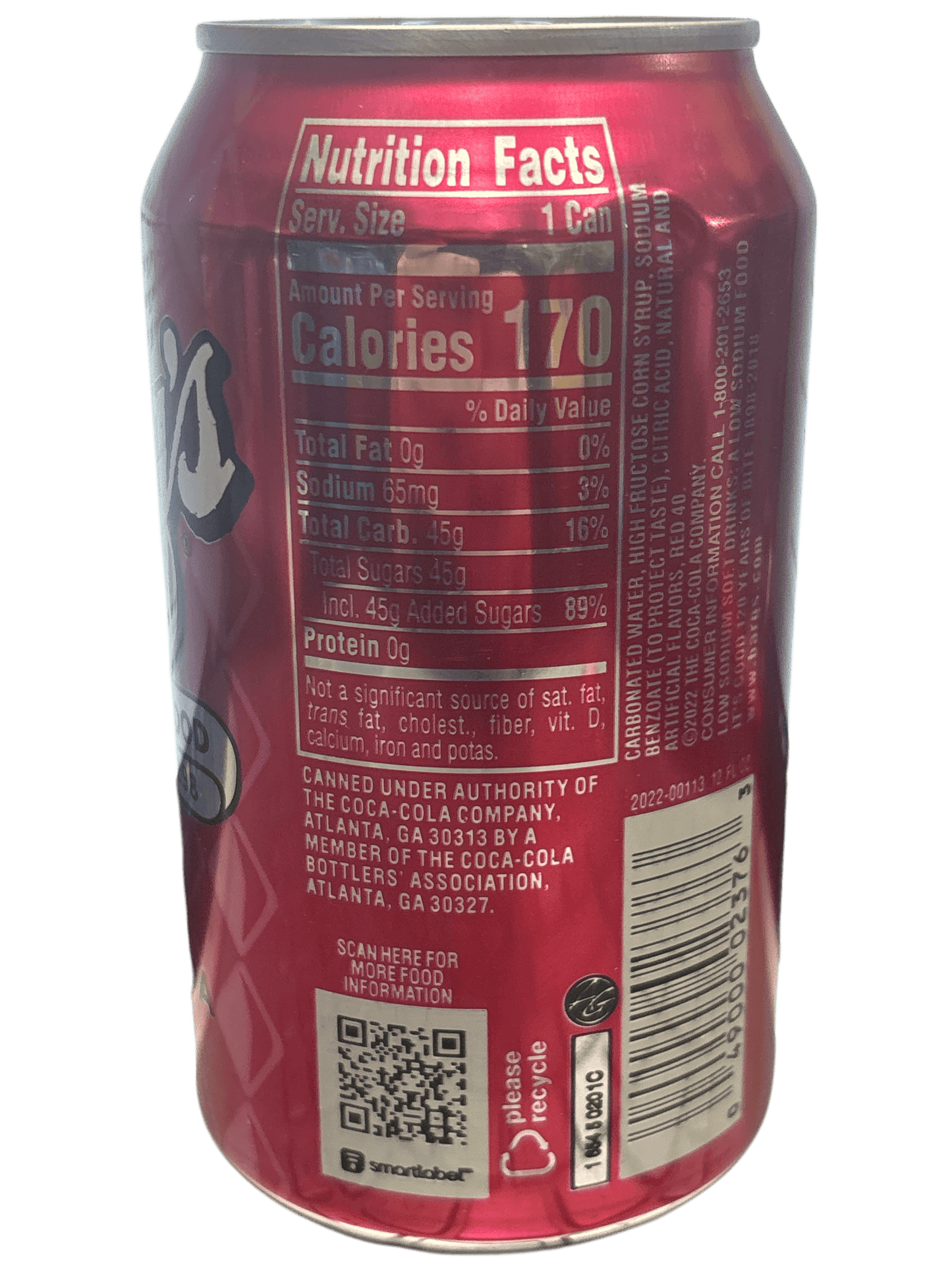 Barq's Red Creme Soda Drink 355ML