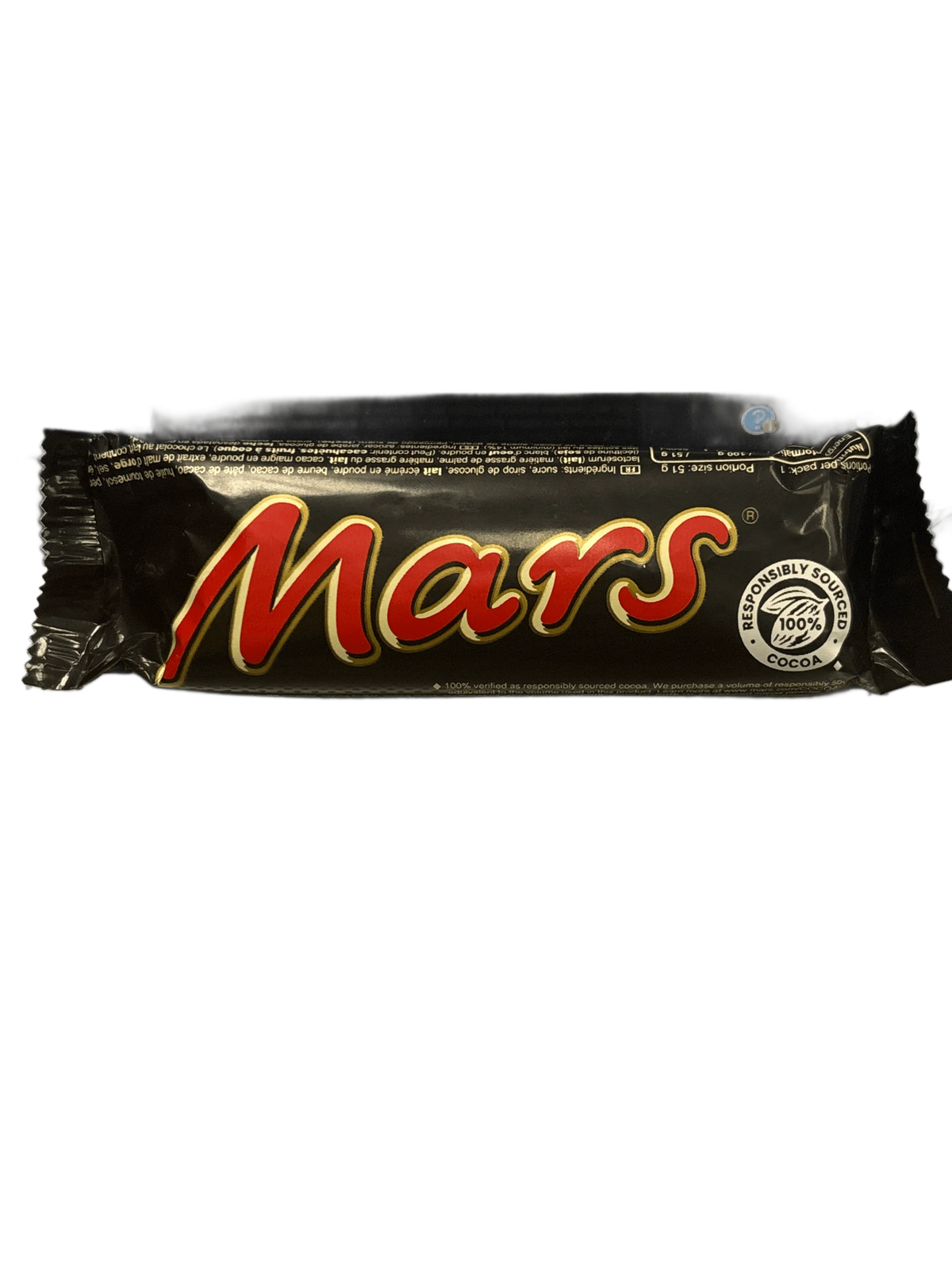 Mars Chocolate Rapper Mars Chocolate Bar 51G - Netherlands Edition