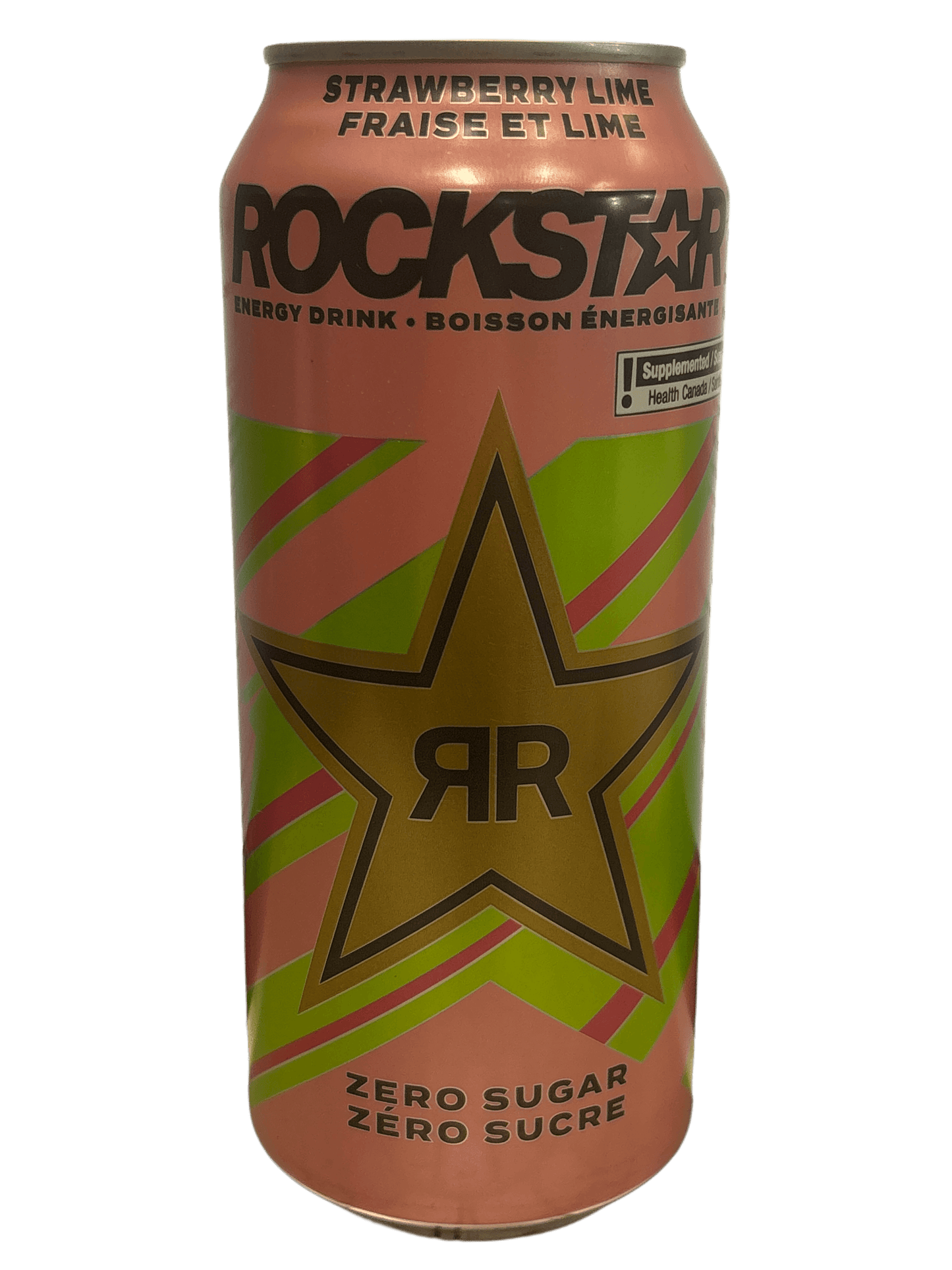 Rockstar Strawberry Lime Zero Sugar Energy Drink 473ML - Canada Edition