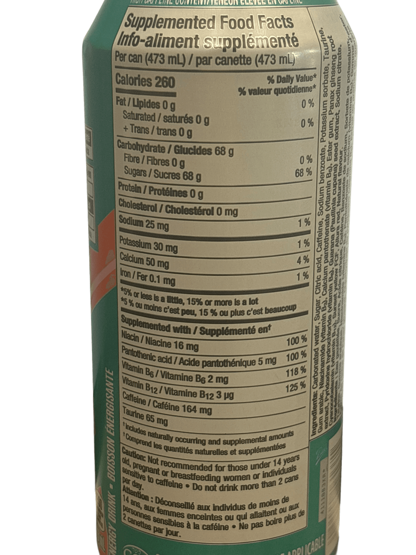 Rockstar Island Bliss Zero Sugar Energy Drink 473ML - Canada Edition