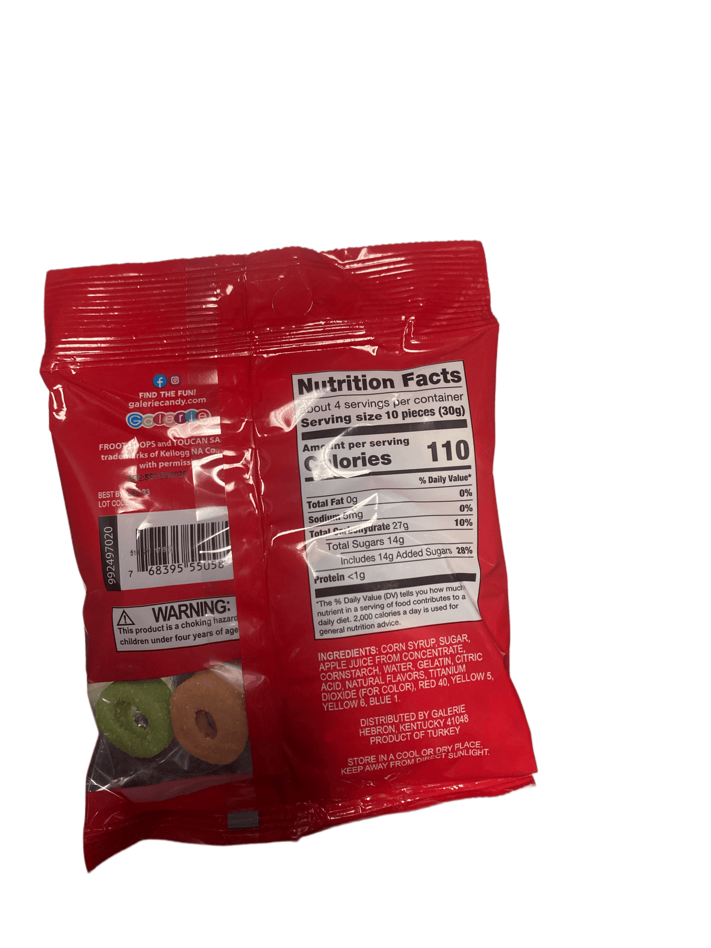Sac de gommes Froot Loops