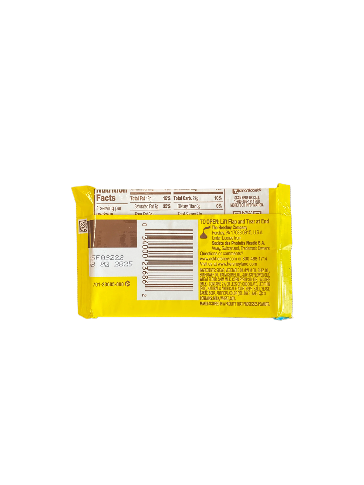 Chocolate Bar Rit Kit Kat Lemon Crisp Chocolate Bar 42G - U.S Edition