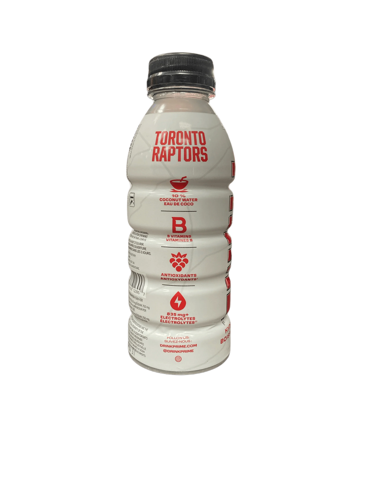 Snack Ruptors Prime Hydration NBA Toronto Raptors 2024 Drink - Canadian Edition