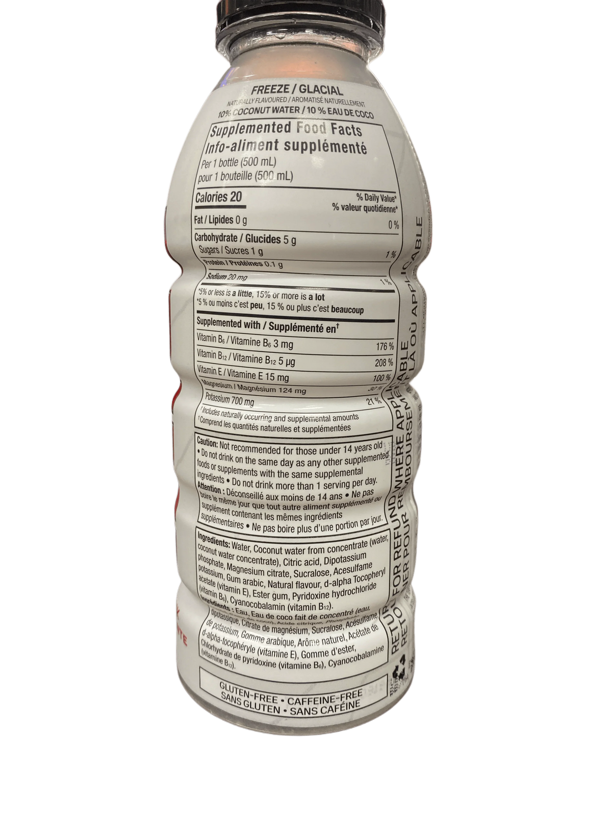 Snacks Raptors Prime Hydration NBA Toronto Raptors 2024 Drink - Canadian Edition