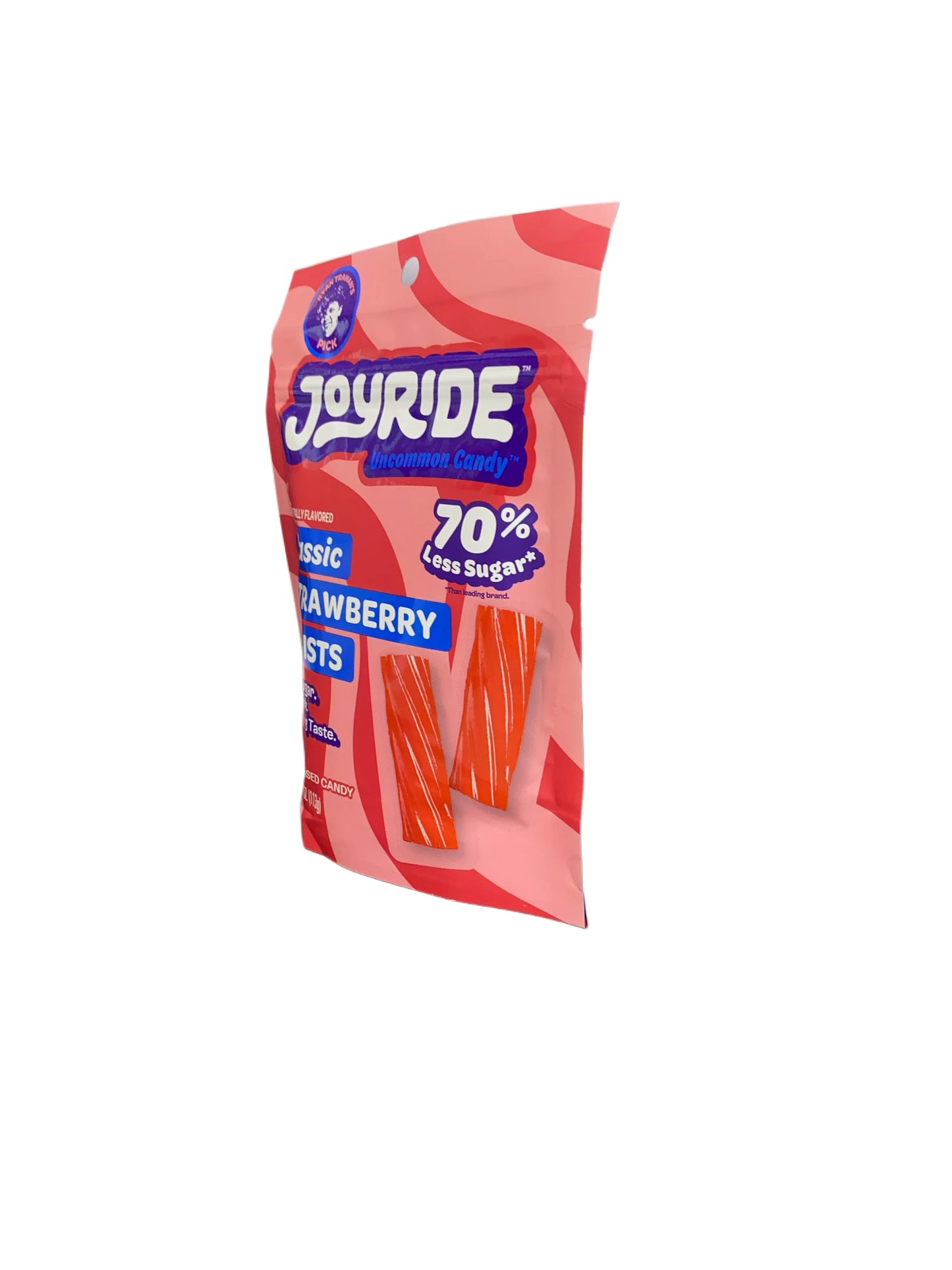 Ryan Trahan's Joyride Classic Strawberry Twists Candy Bag 113G - U.S Edition