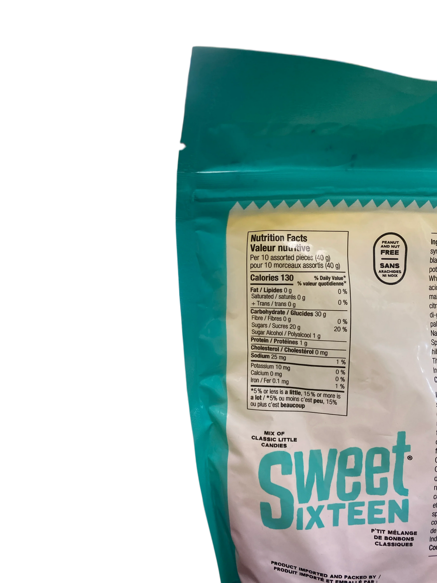 Sweet Sixteen Original 400G - Canada Edition