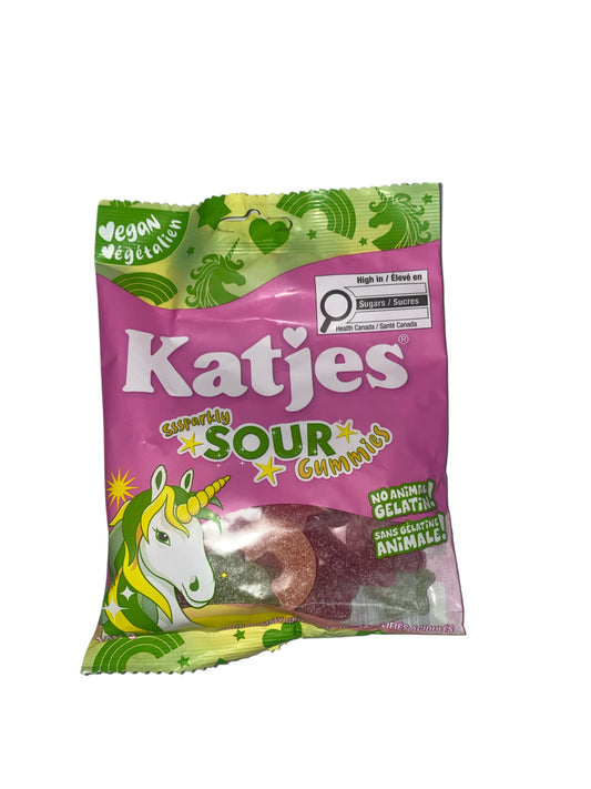 Katjes Bonbons Gélifiés Acidulés Étincelants – Bonbons Acides Végans 140G - Édition Canadienne
