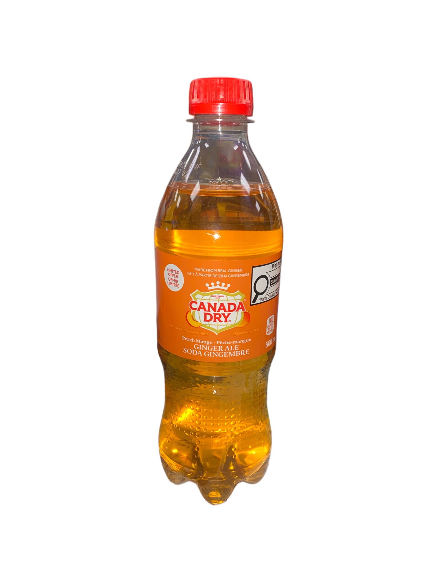 Soda de Durazno y Mango Canada Dry 500ml – Edición Canadiense