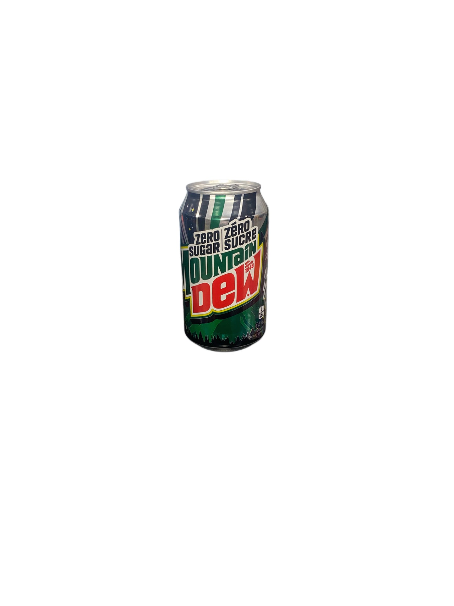 Mountain Dew Zero Zucchero Agrumi Lattina 355ml – Edizione Canadese