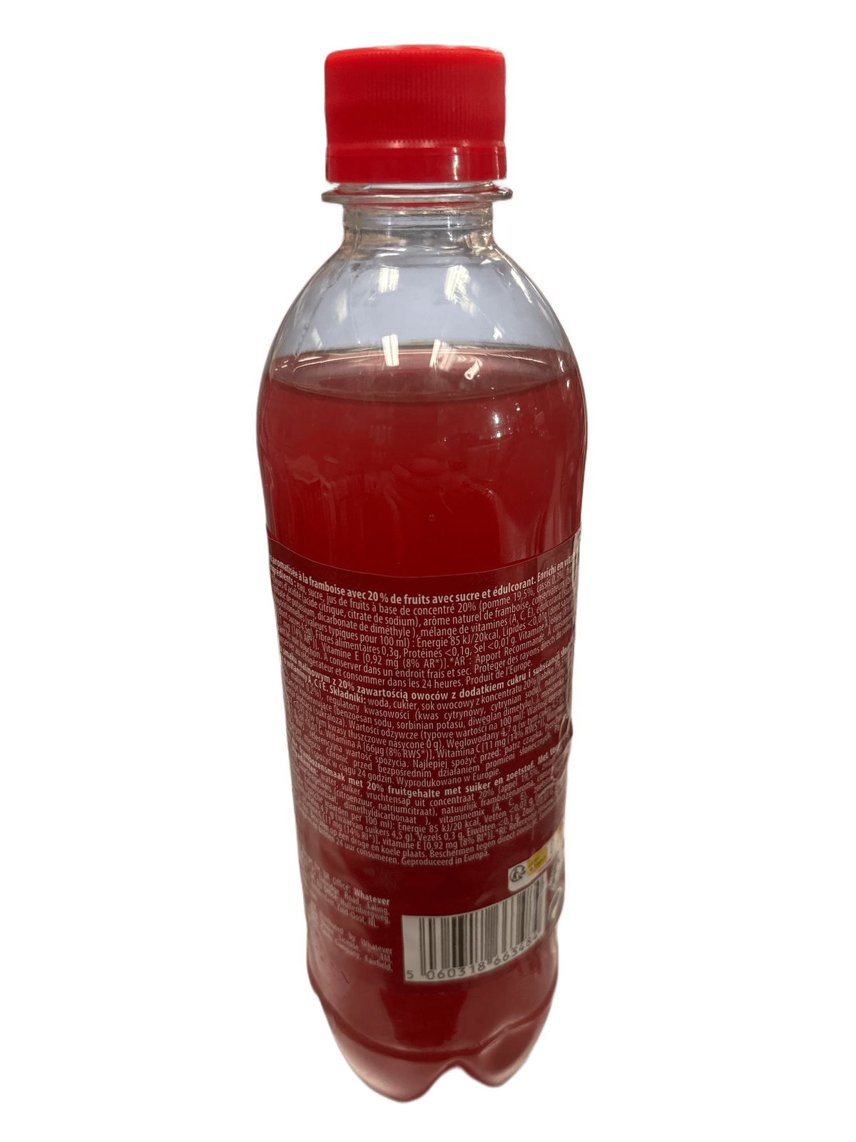 Chickfighter Raspberry Belly Jelly Belly Raspberry Fruit Juice Drink 500ML