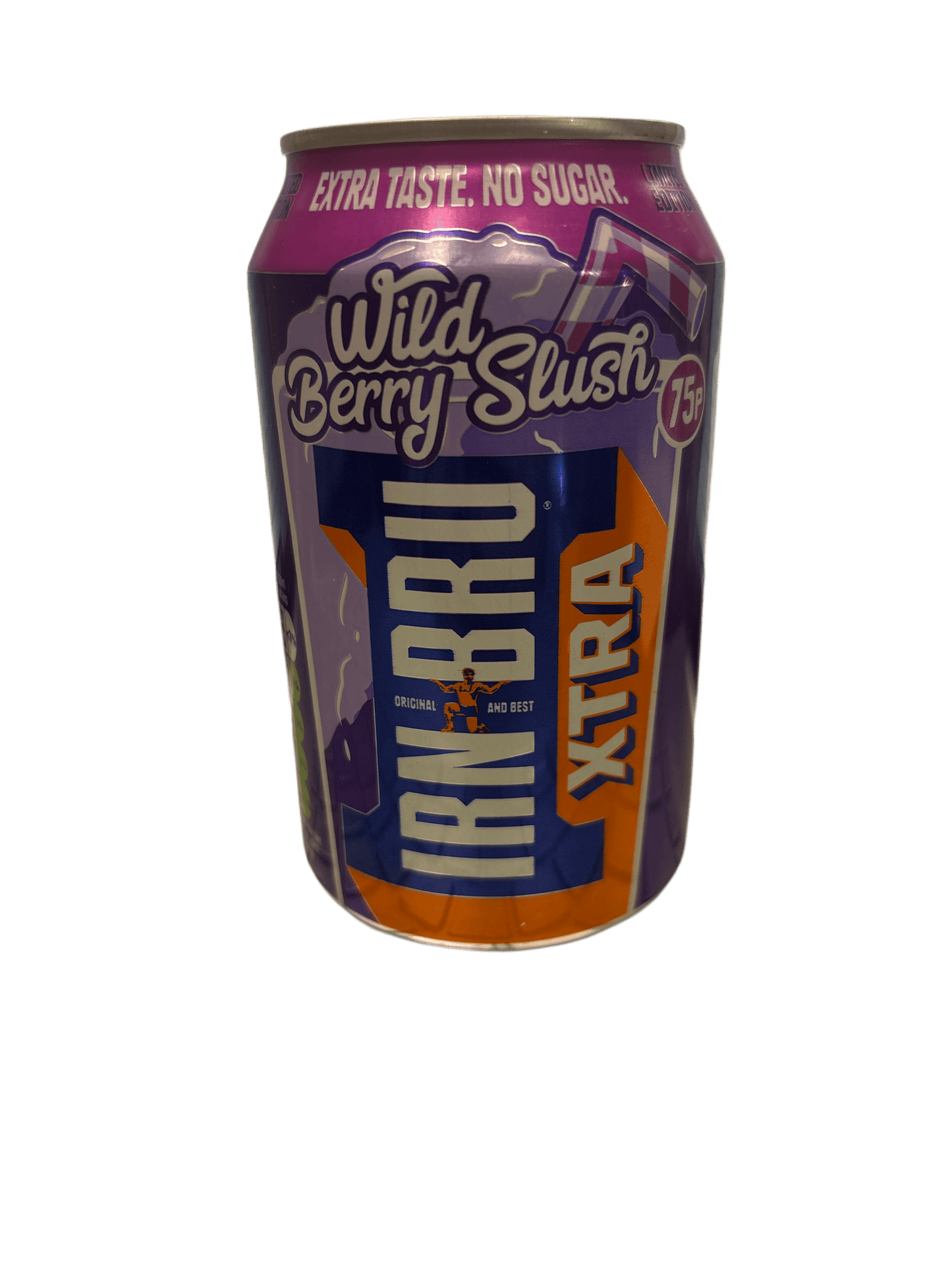 IRN BRU XTRA Wild Berry Slush 330ML - UK Edition