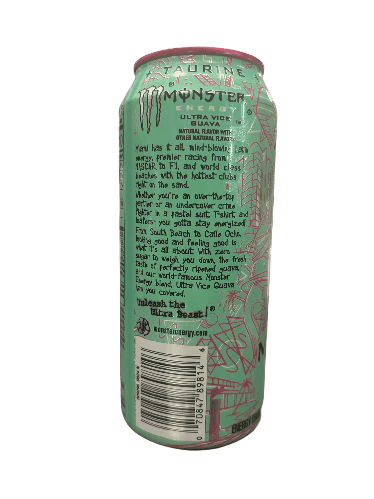 Guava Monster Rio Monster Energy Zero Sugar Ultra Vice Guava 16OZ