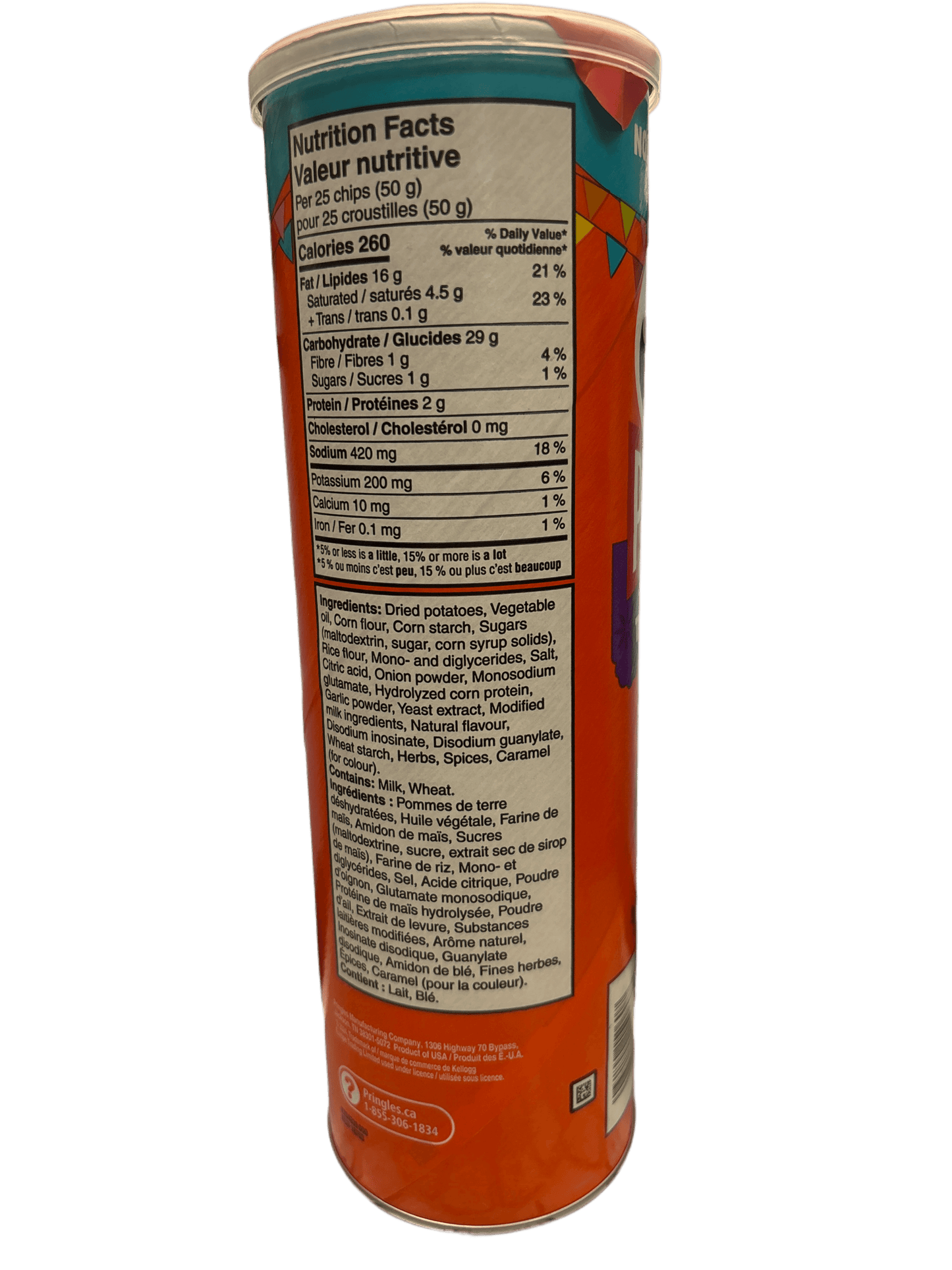 Pringles Street Taco 156G - New Flavour