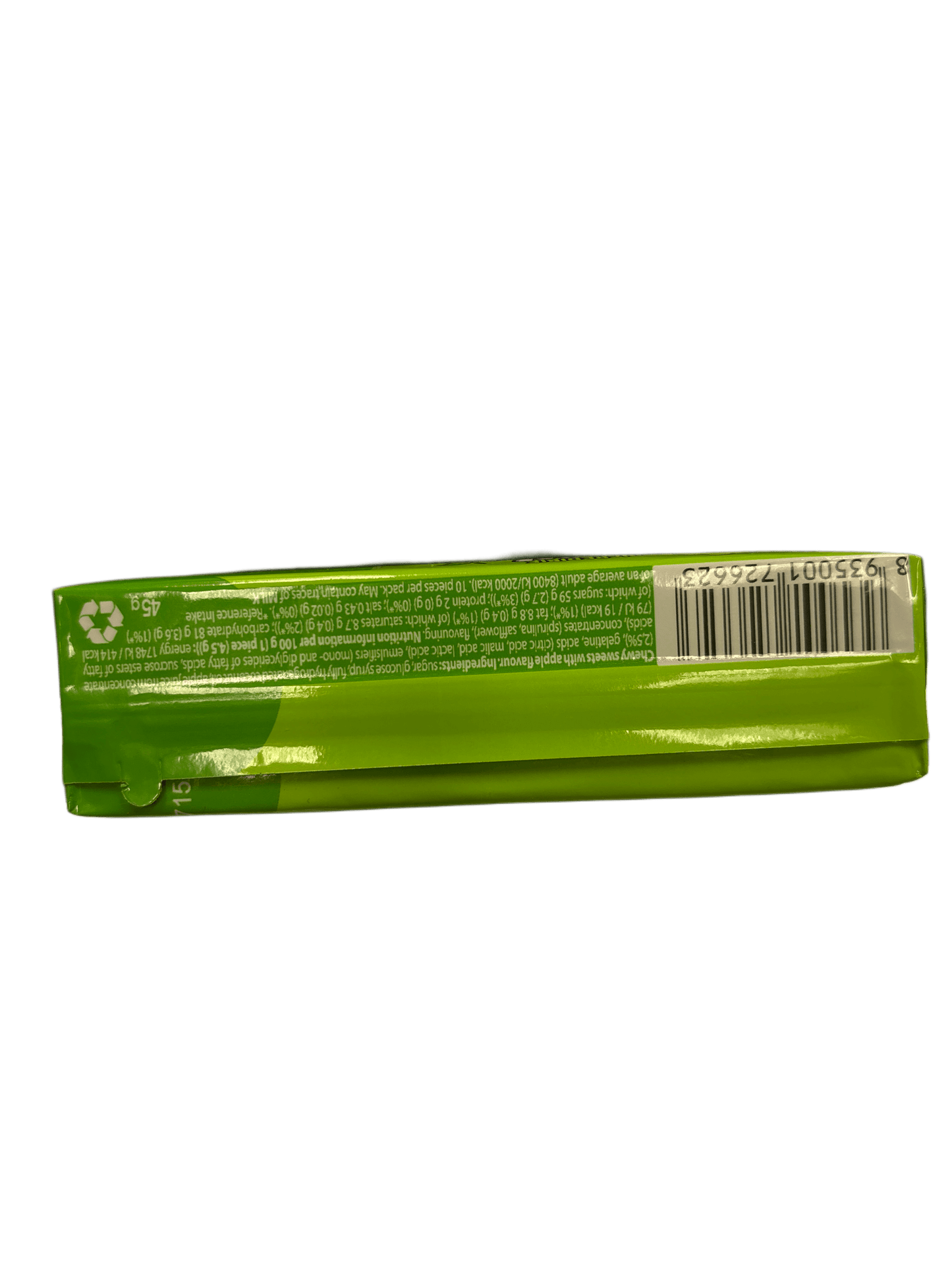 Chupa Chups Incredible Chew Soft Candy Green Apple 45G