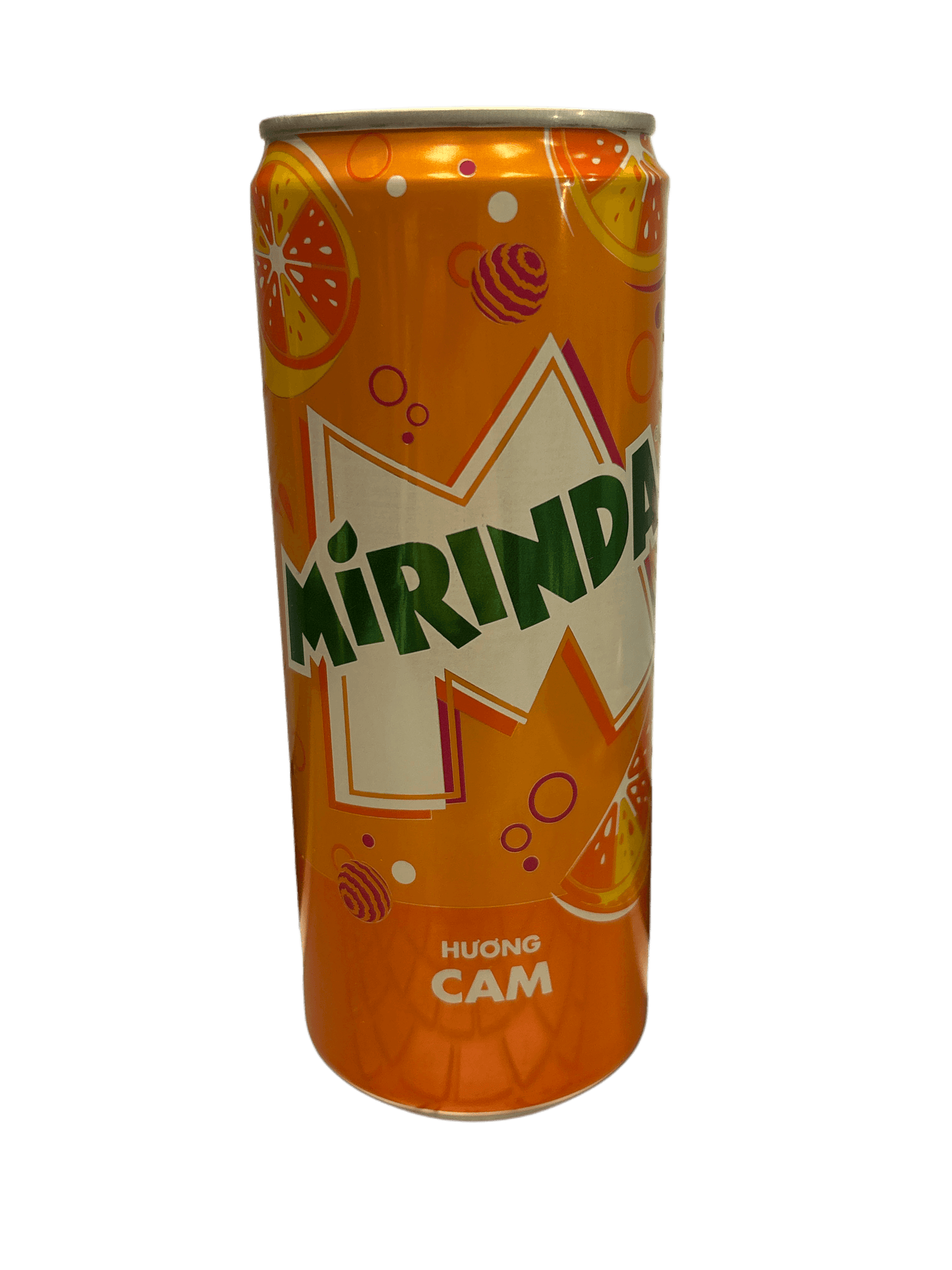 Mirinda Huong Cam Orange Can 320 ML - Vietnam Edition