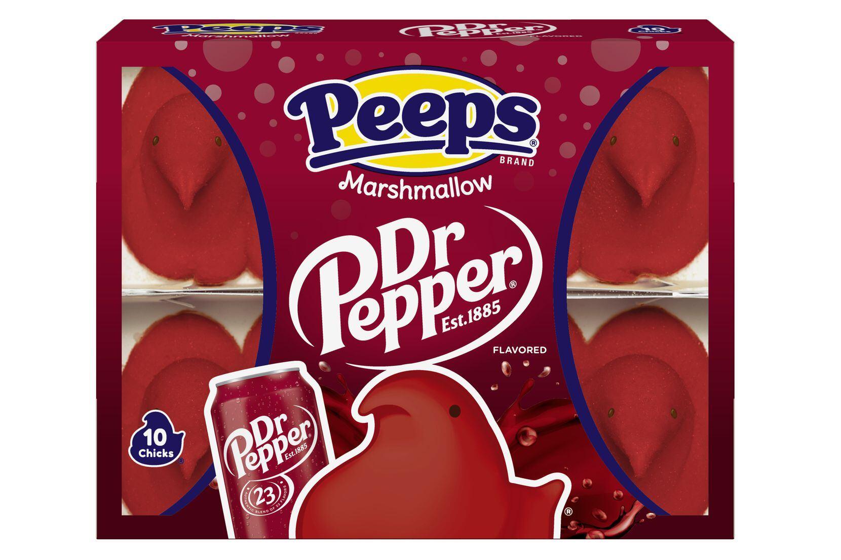 Peeps Marshmallow Easter Candy Dr. Pepper - 10CT - Extreme Snacks