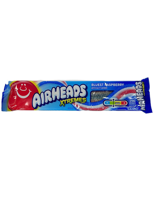 Airheads Xtremes Bluest Raspberry 57G - Extreme Snacks