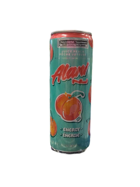 Alani Nu Juicy Peach Energy Drink - Extreme Snacks