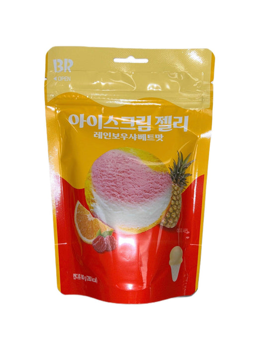 Baskin Robbin Rainbow Sherbet 80G (Korea) - Extreme Snacks