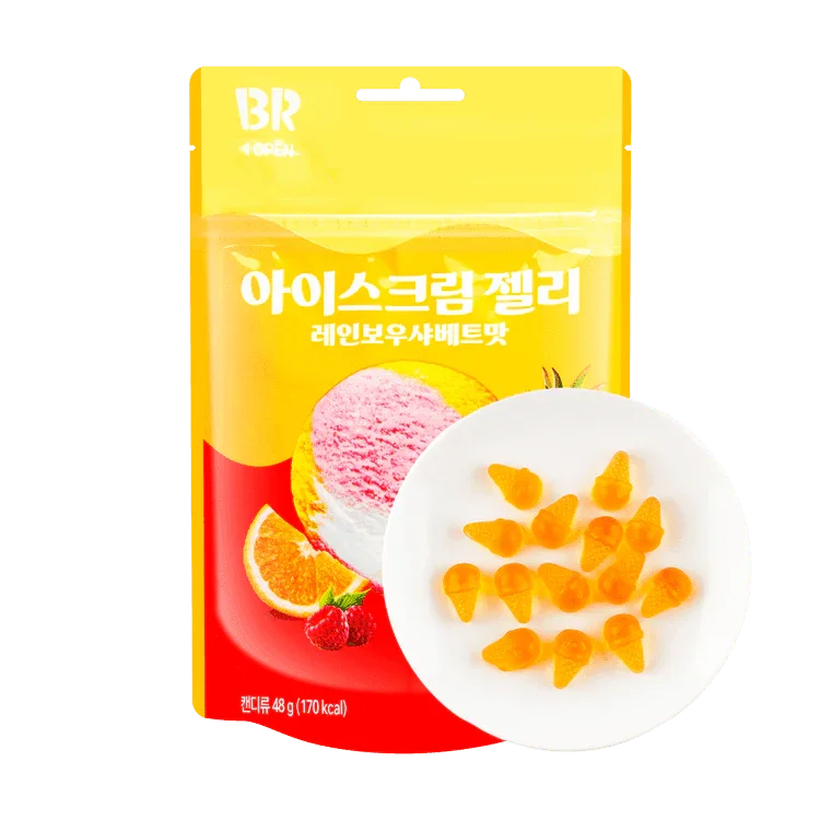 Baskin Robbin Rainbow Sherbet 80G (Korea)