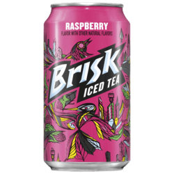 Brisk Iced Tea Raspberry Can - 355ML - Extreme Snacks