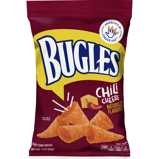 Bugles Chili Cheese - 3OZ - Extreme Snacks