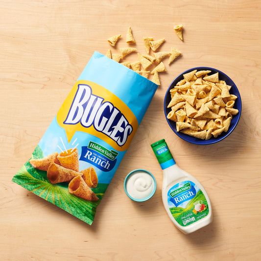 Bugles Hidden Valley Ranch - 3 OZ - Extreme Snacks