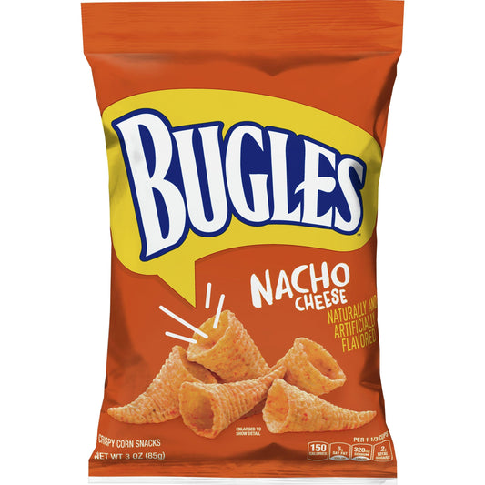 Bugles Nacho Cheese - 3 OZ - Extreme Snacks