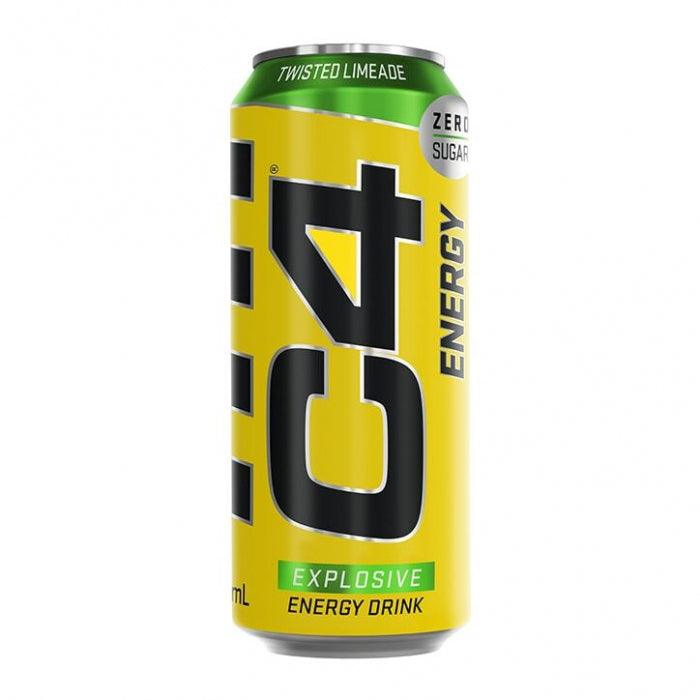 C4 Twisted Limeade Energy Drink 473ML - Extreme Snacks