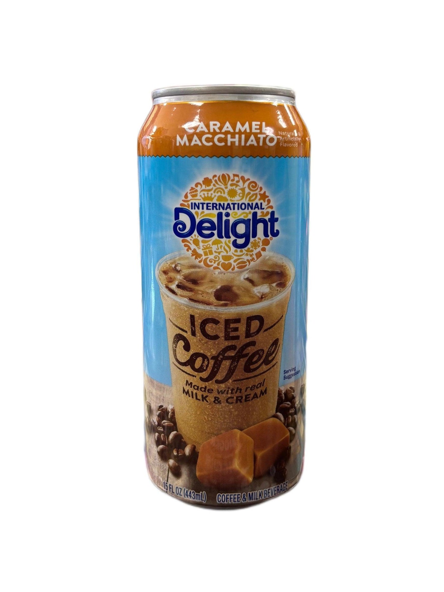 Caramel Macchiato International Delight Iced Coffee 443ML - Extreme Snacks